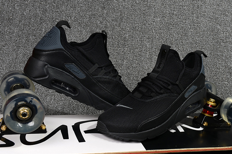 2018 Men Nike Air Max 90 EZ All Black Shoes